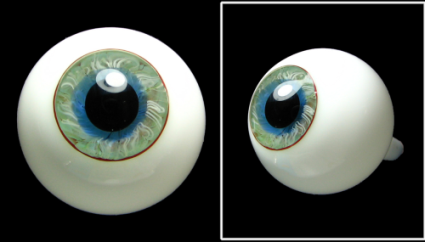 Figurenaugen hell-trkis